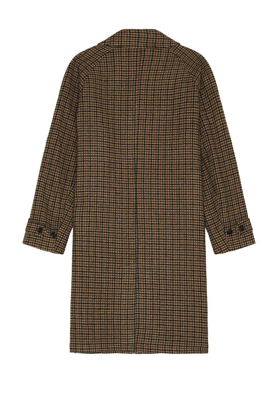 Michael Houndstooth Wool Coat - Thumbnail 2
