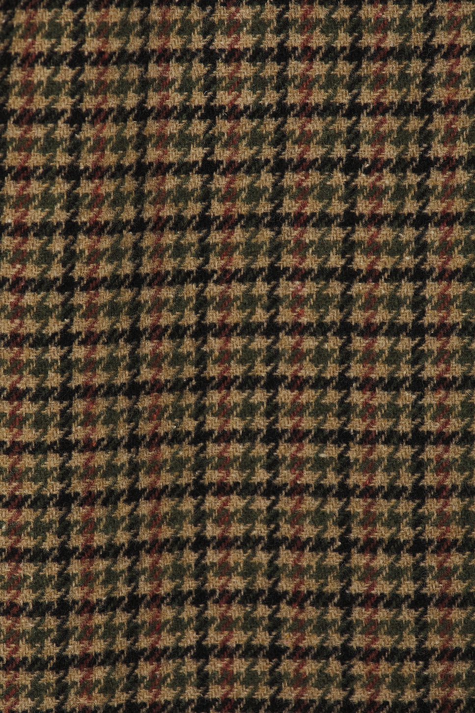 Michael Houndstooth Wool Coat - Thumbnail 5