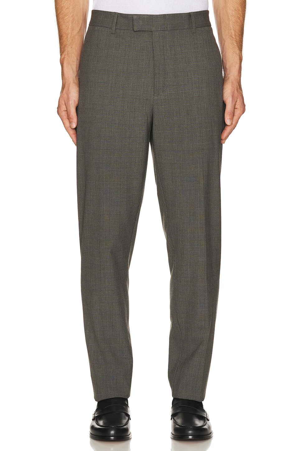 Les Deux Raimond Suit Pant in Grey & Black Check from Revolve.com