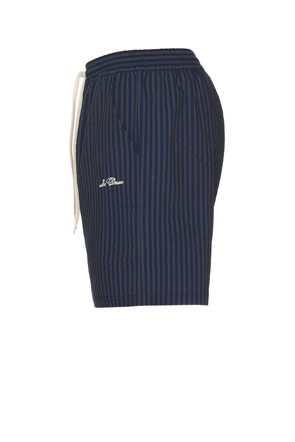 Stan Stripe Seersucker Swim Shorts - Thumbnail 3