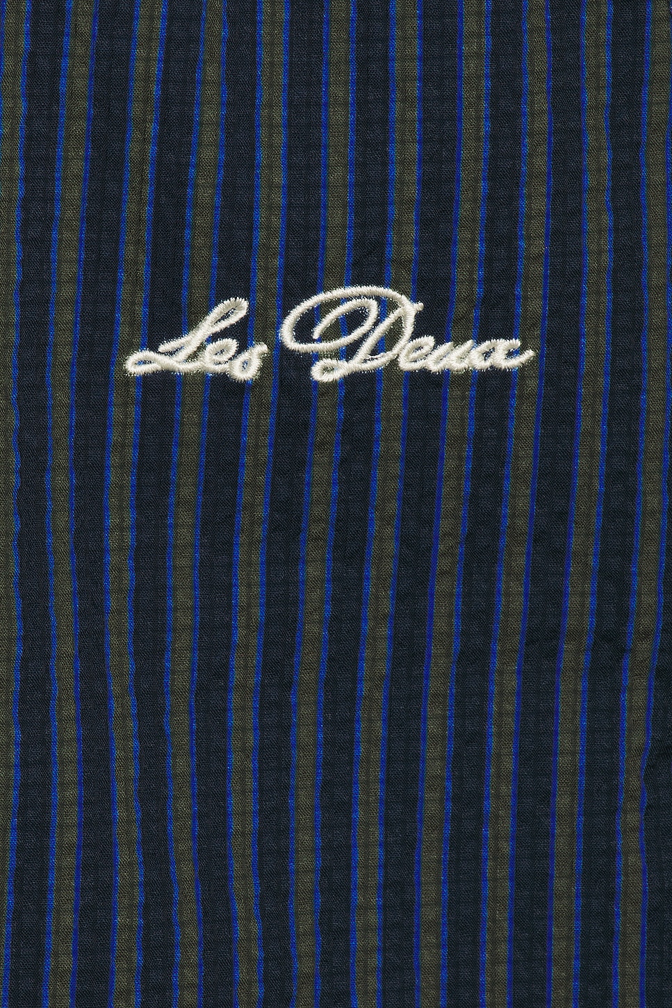 Stan Stripe Seersucker Swim Shorts - Thumbnail 4