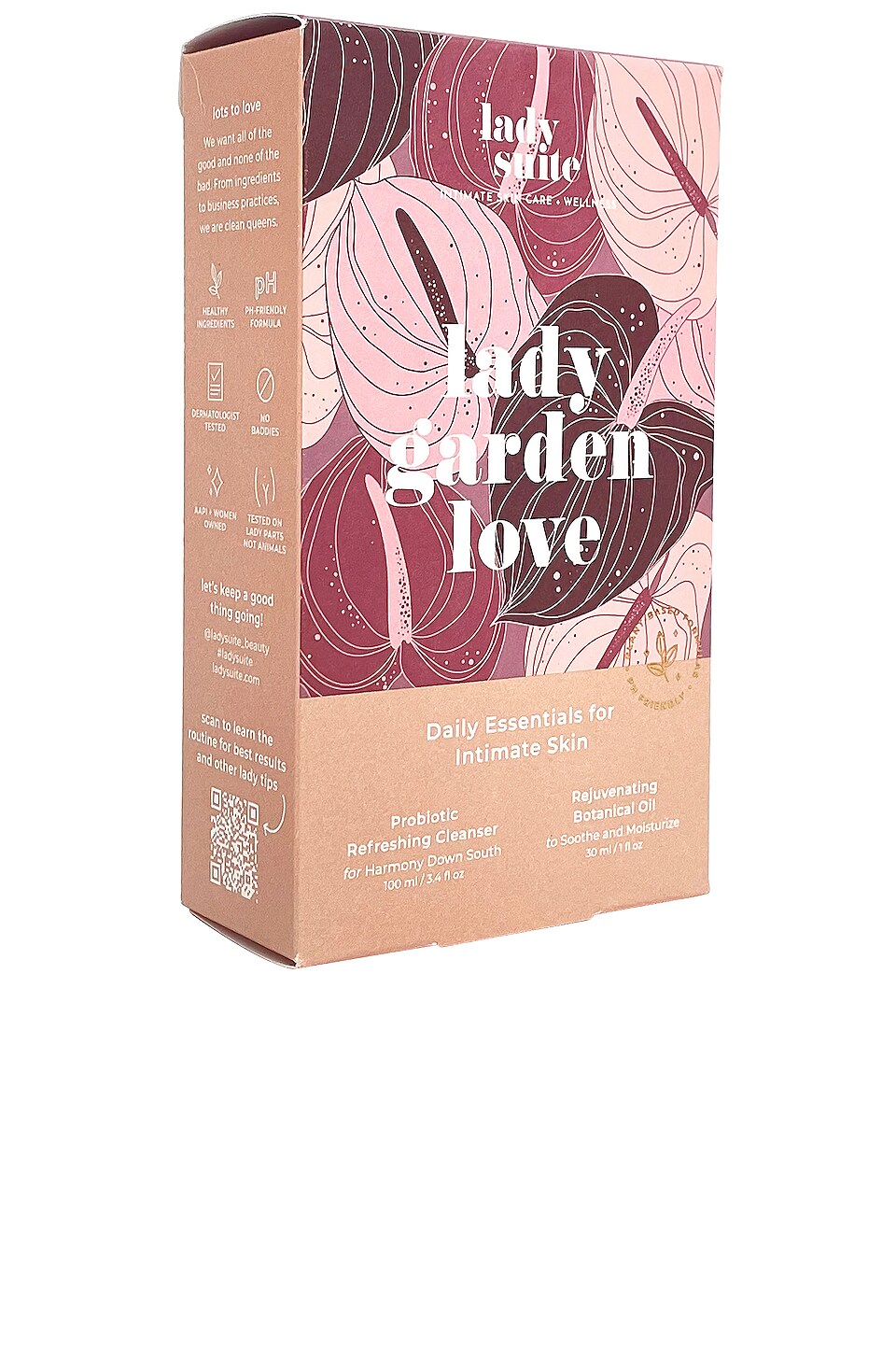 lady suite НАБОР ЖЕНСКОЙ ГИГИЕНЫ LADY GARDEN LOVE