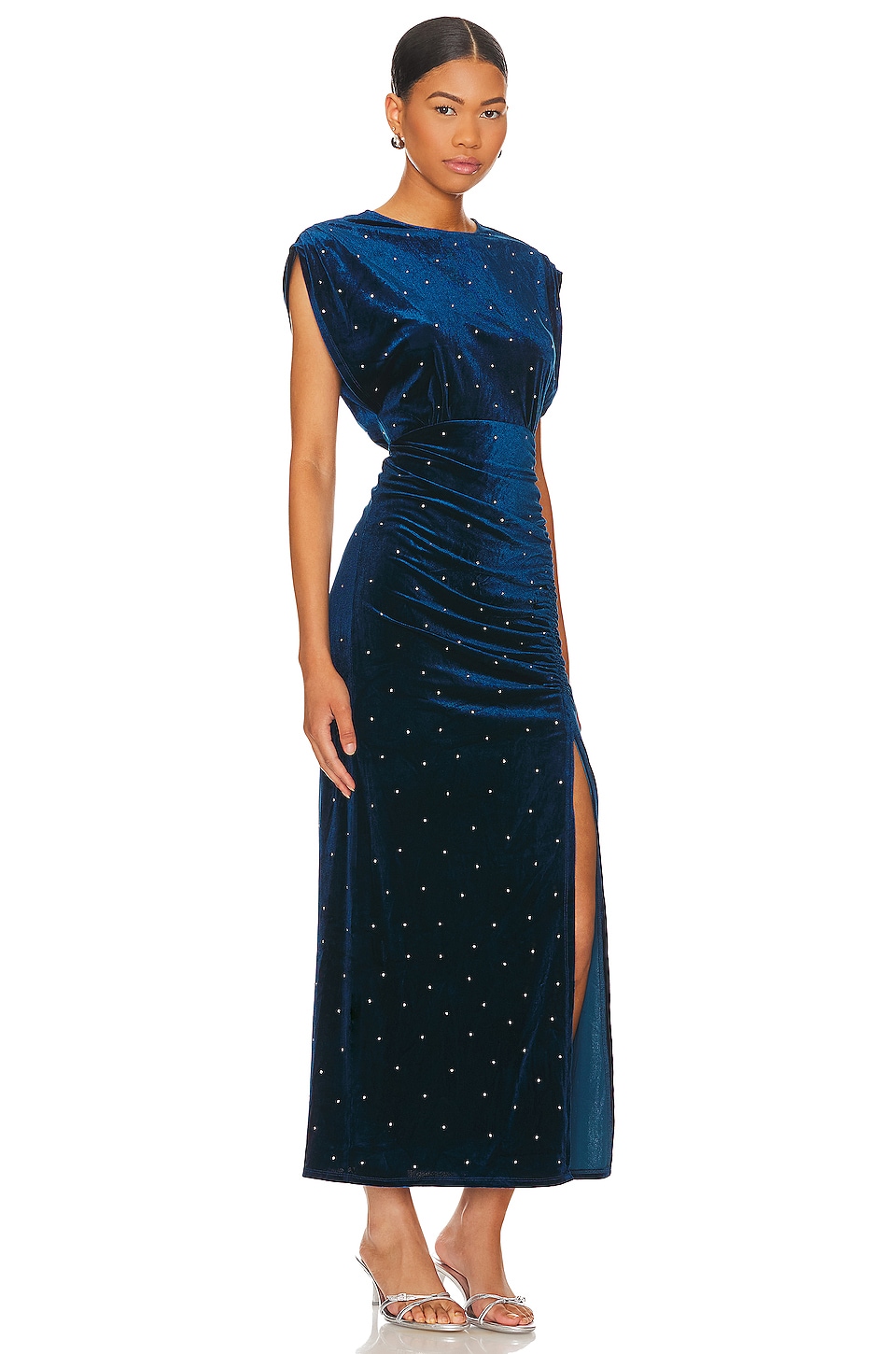 Line & Dot Juniper Dress in Ink Blue