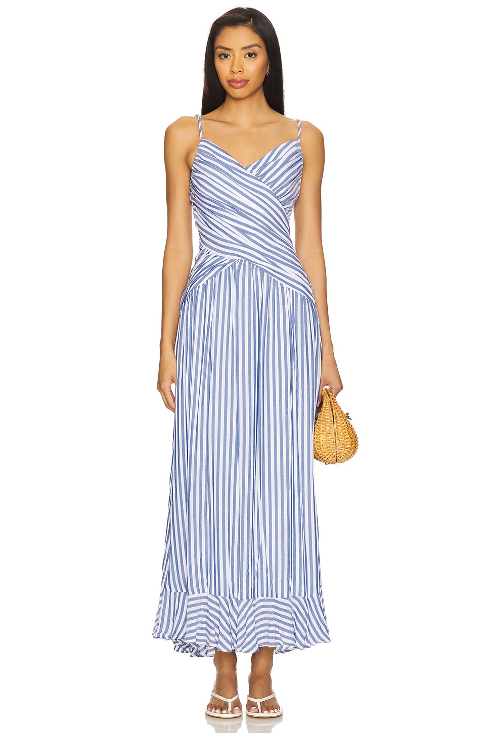 Line & Dot Noah Maxi Dress in Blue & White | REVOLVE Line & Dot Noah Maxi Dress in Blue & White | REVOLVE