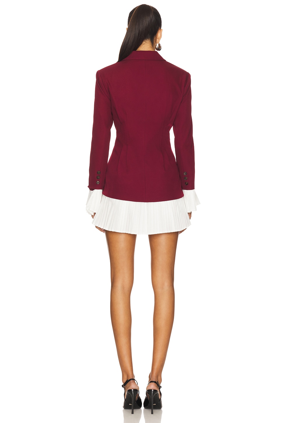 Line & Dot x REVOLVE X Revolve Kinny Blazer Dress in Oxblood | REVOLVE Line & Dot x REVOLVE X Revolve Kinny Blazer Dress in Oxblood | REVOLVE