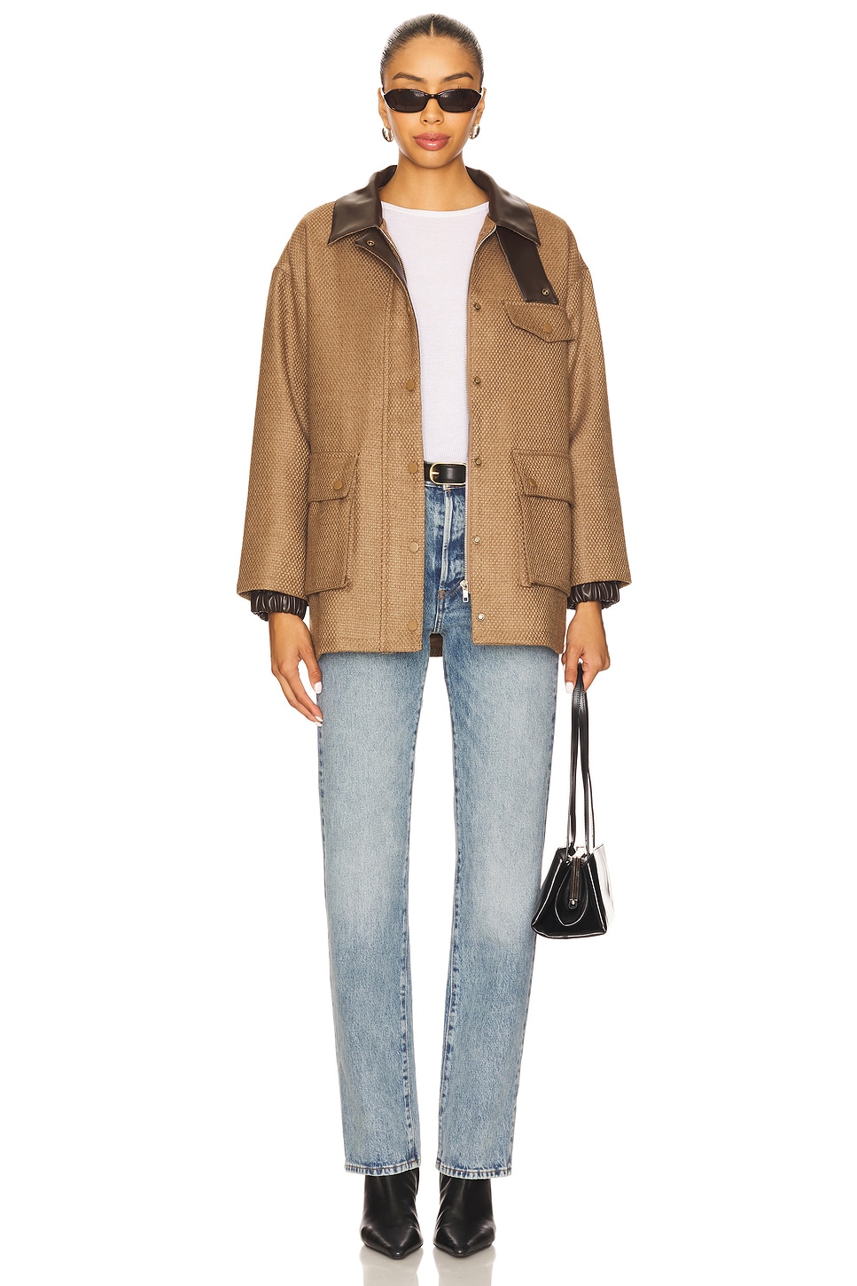 Line & Dot Bourbon Jacket in Brown | REVOLVE