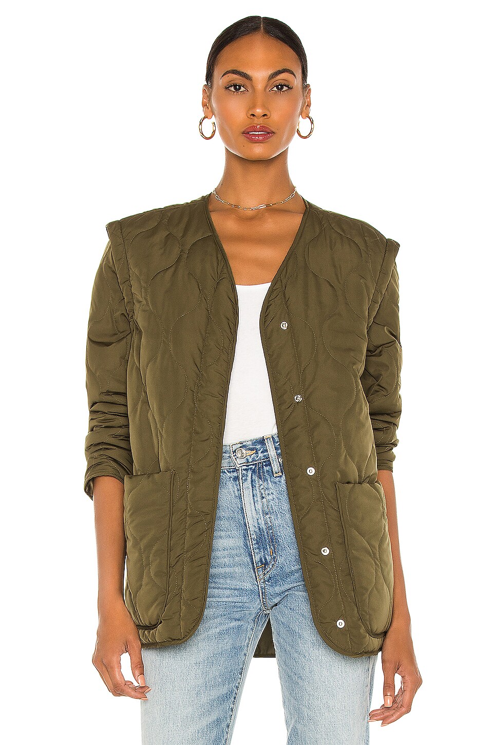 florence long padded jacket