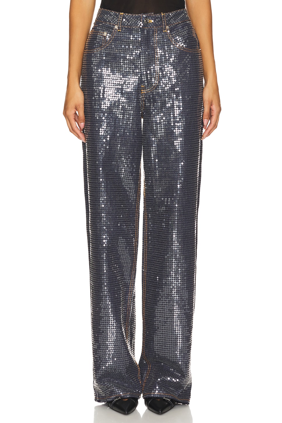 Milky Way Straight Leg Jeans