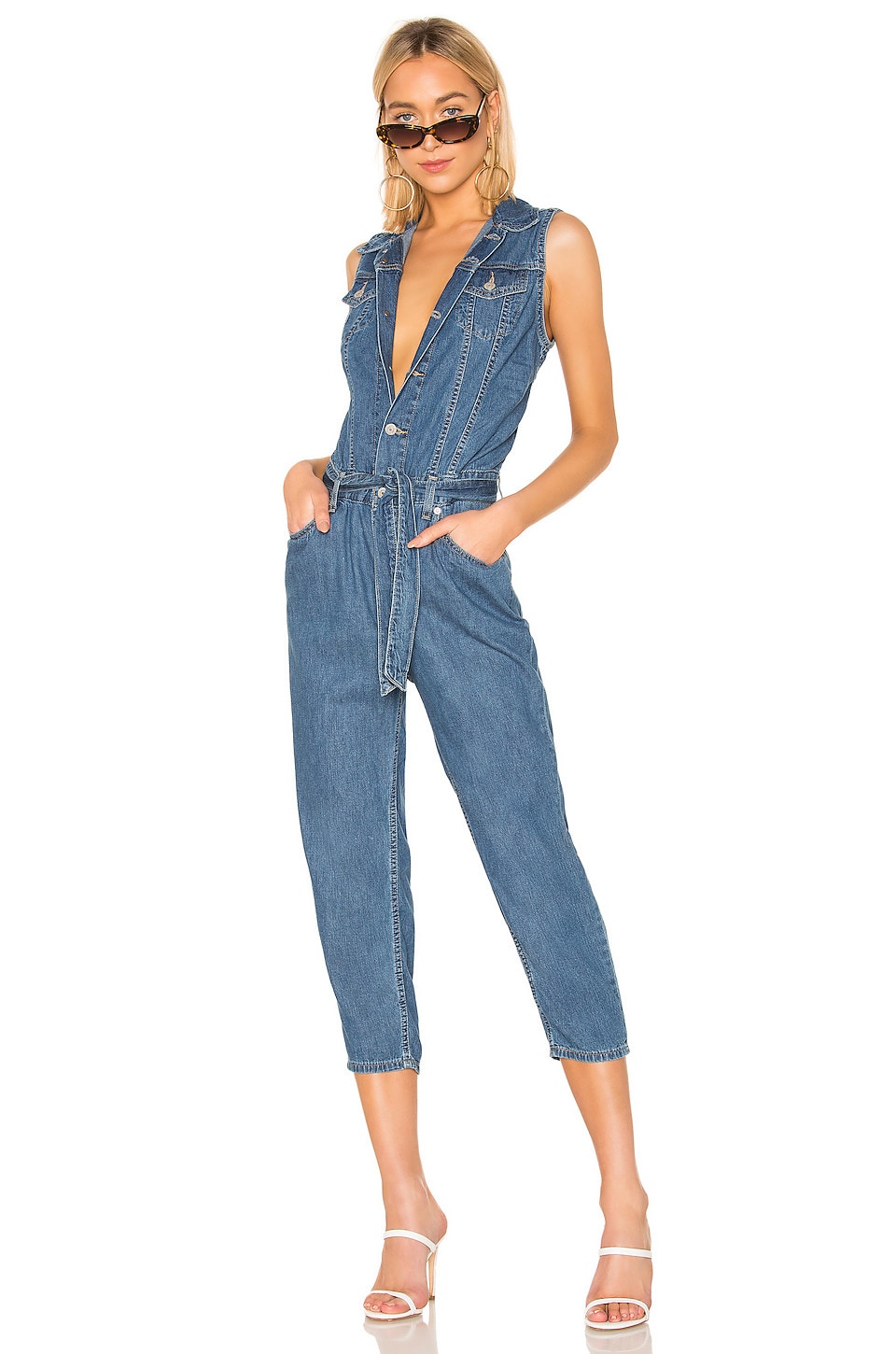 LEVI'S Cropped Taper Jumpsuit in 