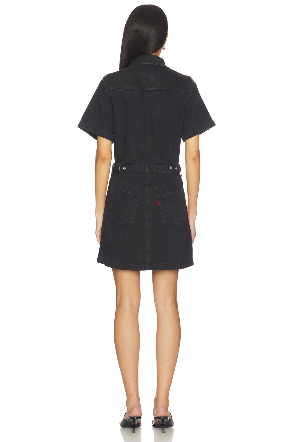 womens green dress Neon Green Flared Dress for Women – Gillori