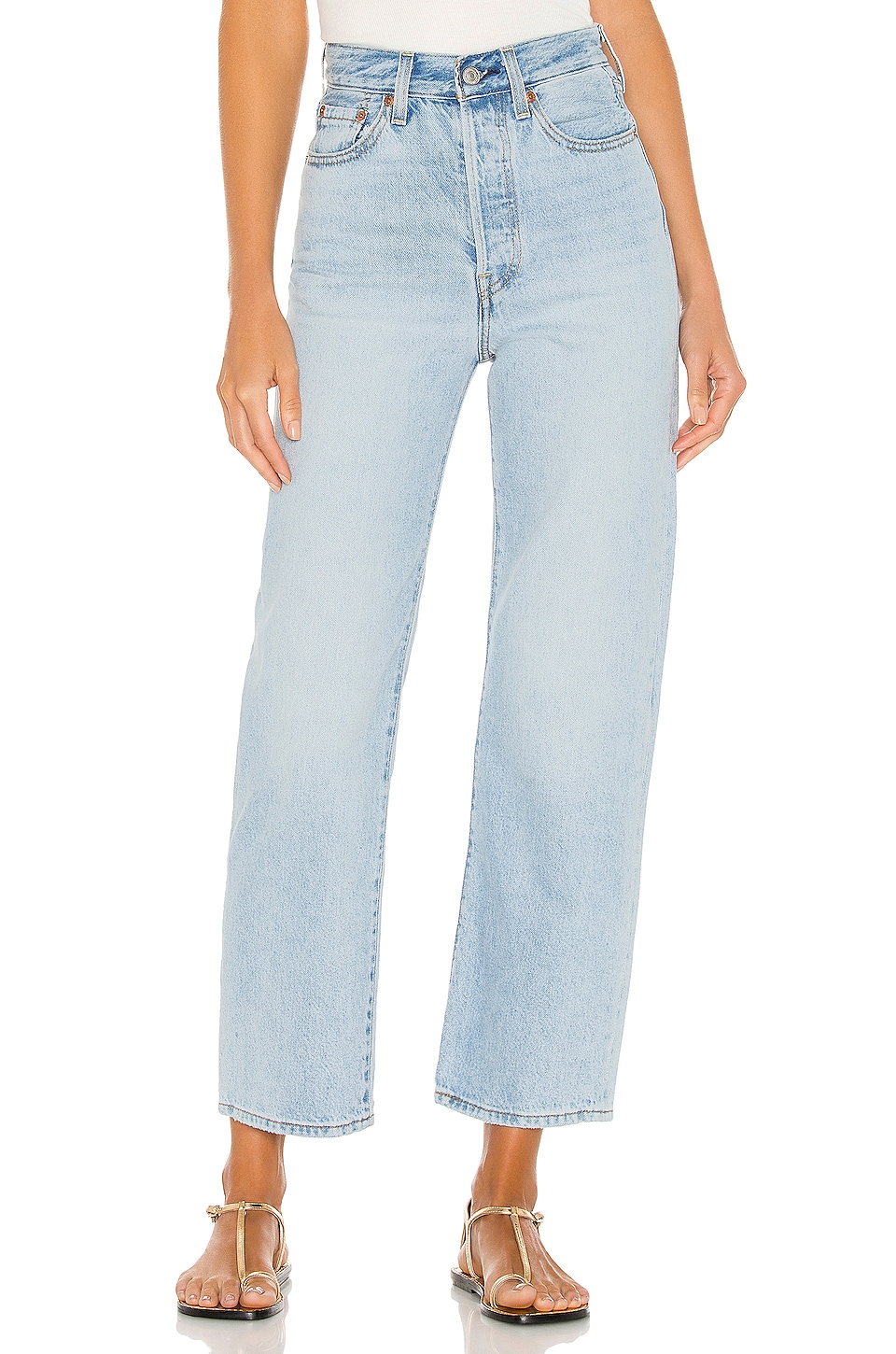 levis ribcage straight ankle jeans