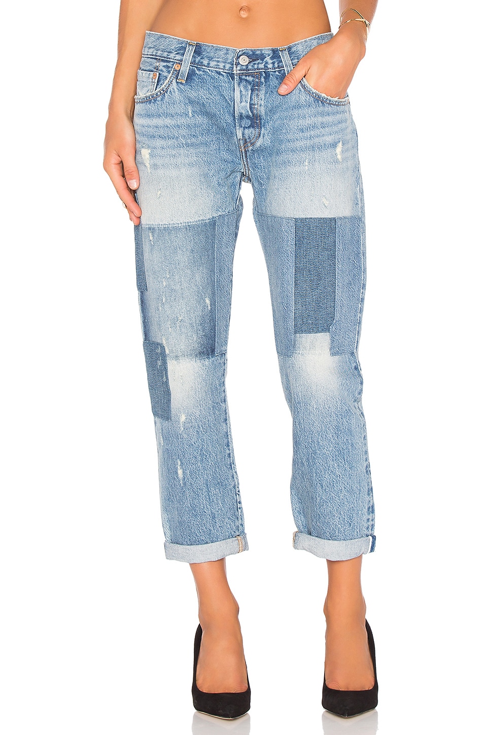 LEVI'S 501 CT in Stacked Patch | REVOLVE