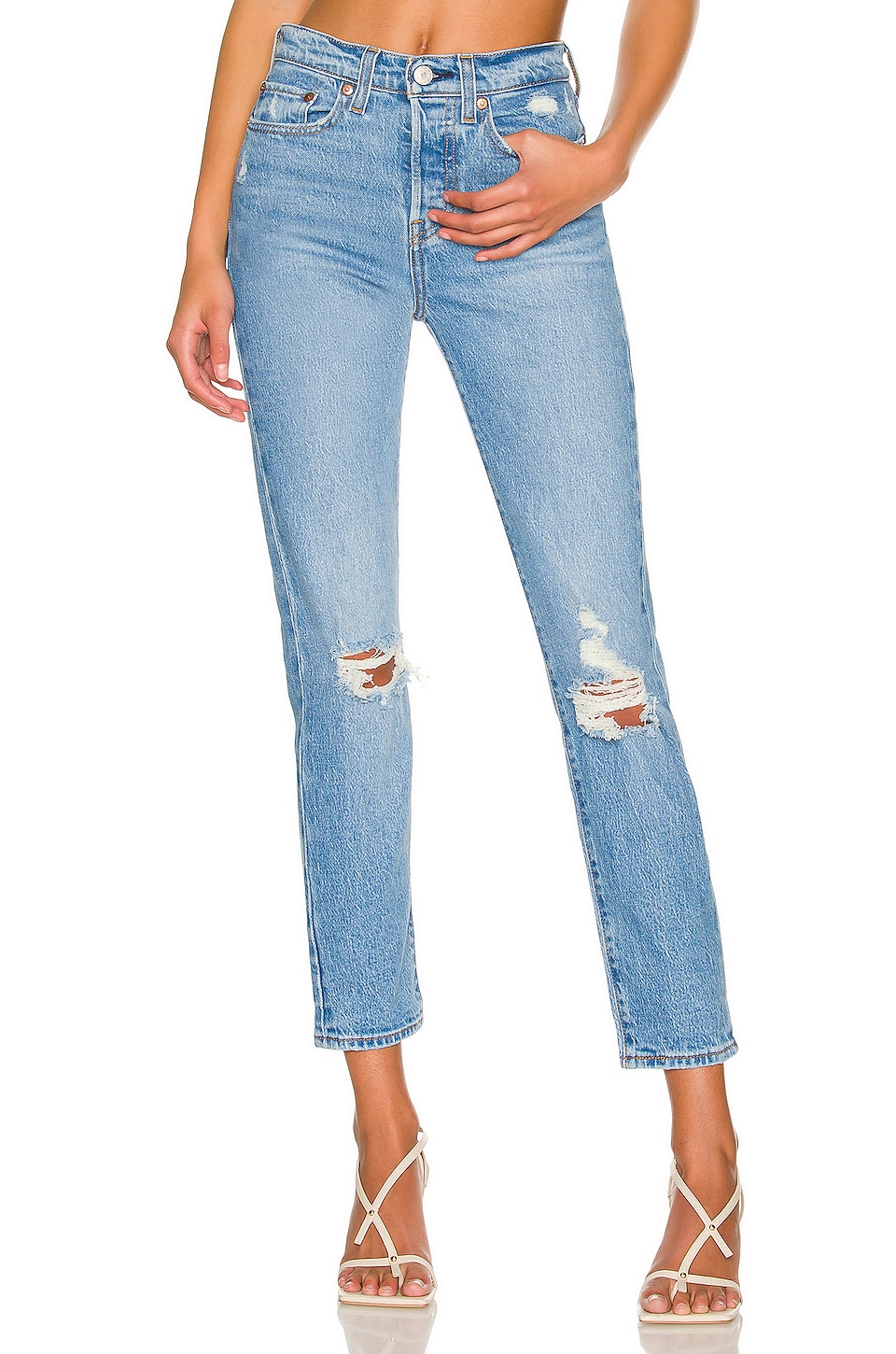 LEVI'S Wedgie Icon Fit in Jazz Devoted | REVOLVE