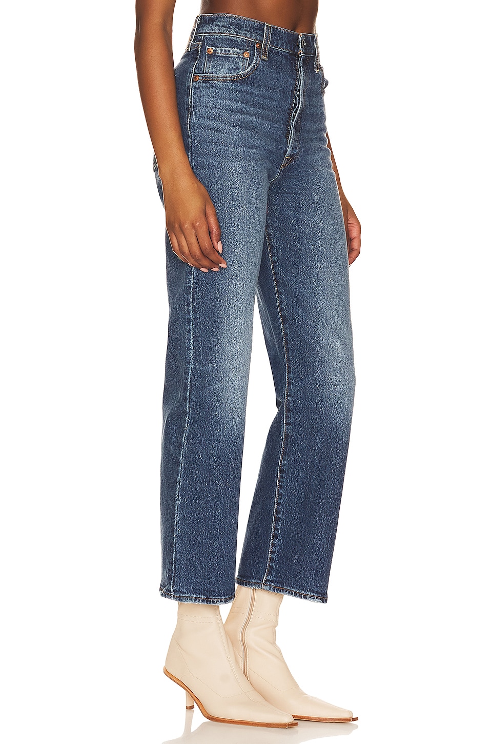 LEVI'S DROIT RIBCAGE STRAIGHT ANKLE