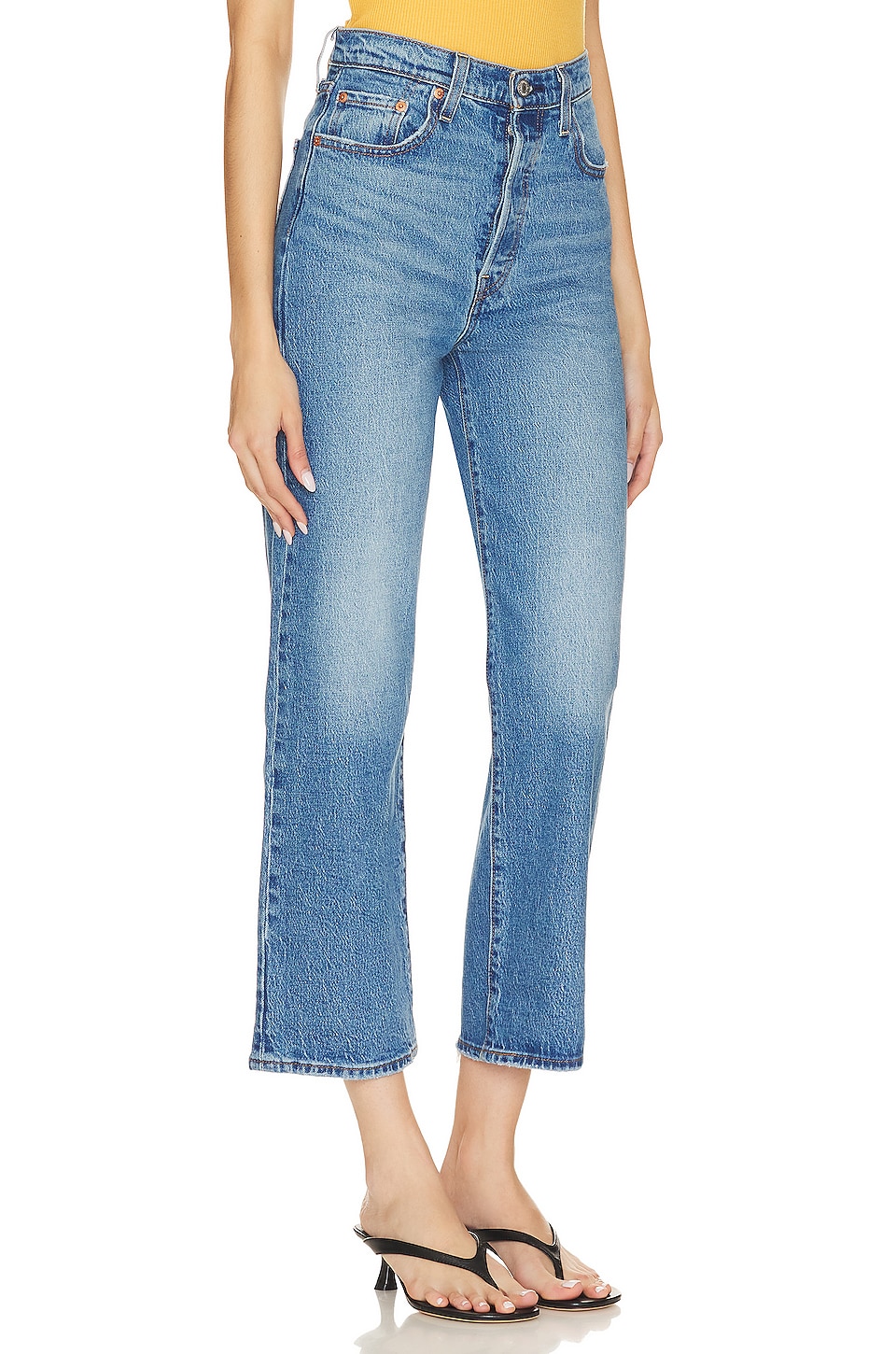 LEVI'S Ribcage Straight Ankle en Dance Around