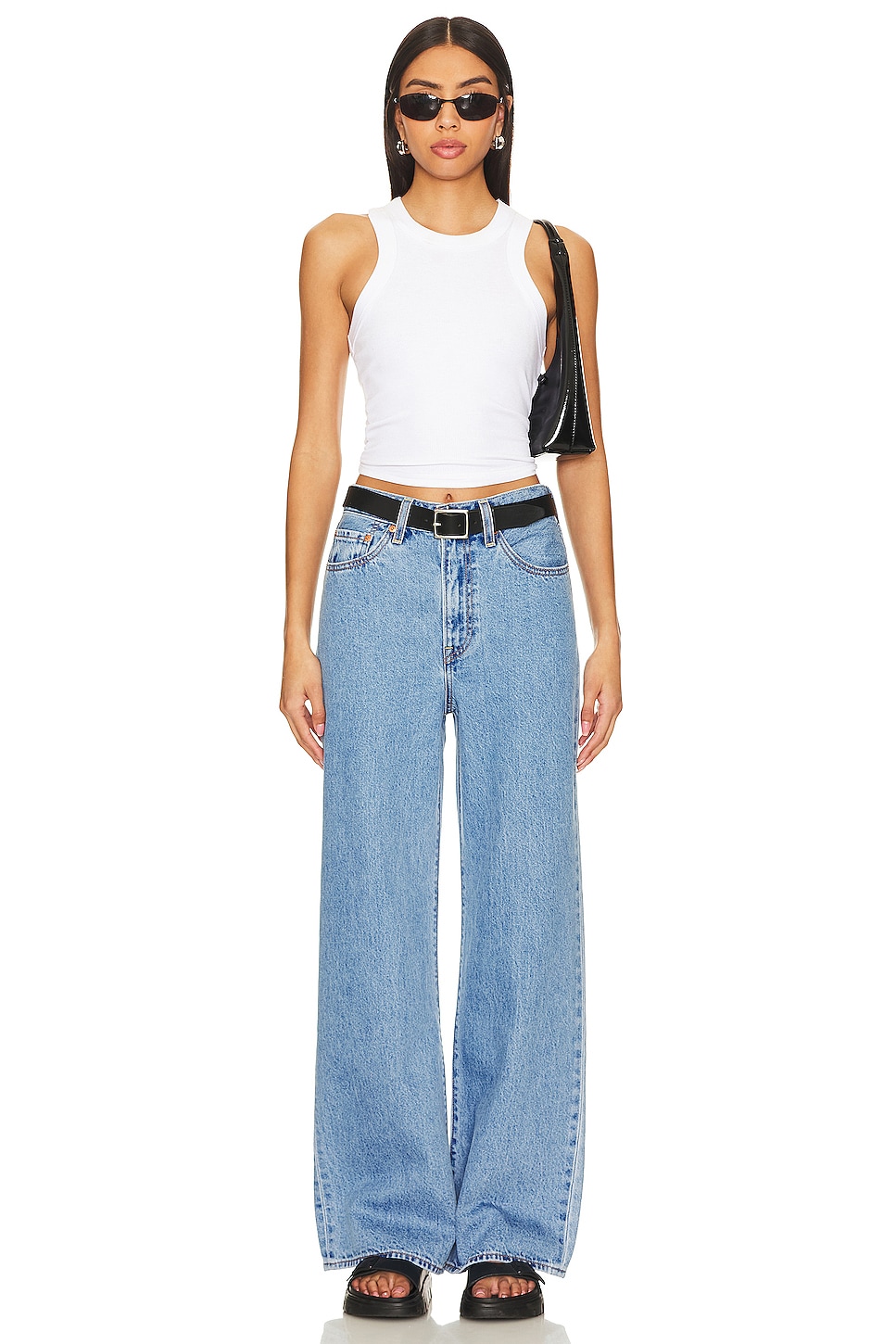 LEVI'S Ribcage Wide Leg in Splash Zone | REVOLVE