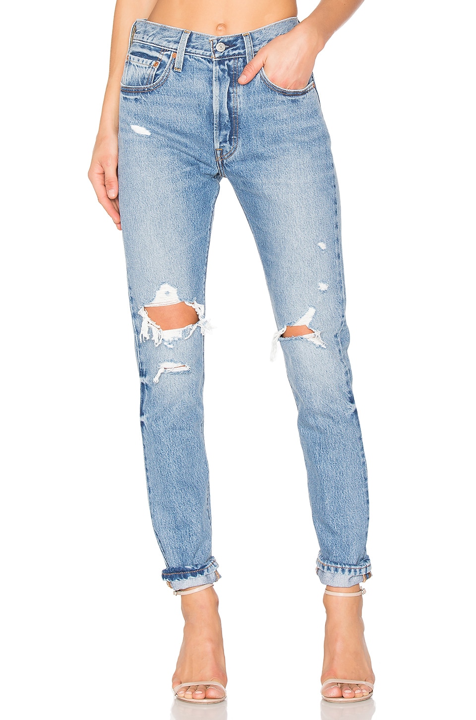 levi's 501 skinny west coast