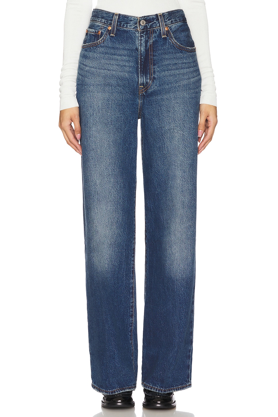 Ribcage Wide Leg Women's Jeans - Dark Wash | Levi's® US