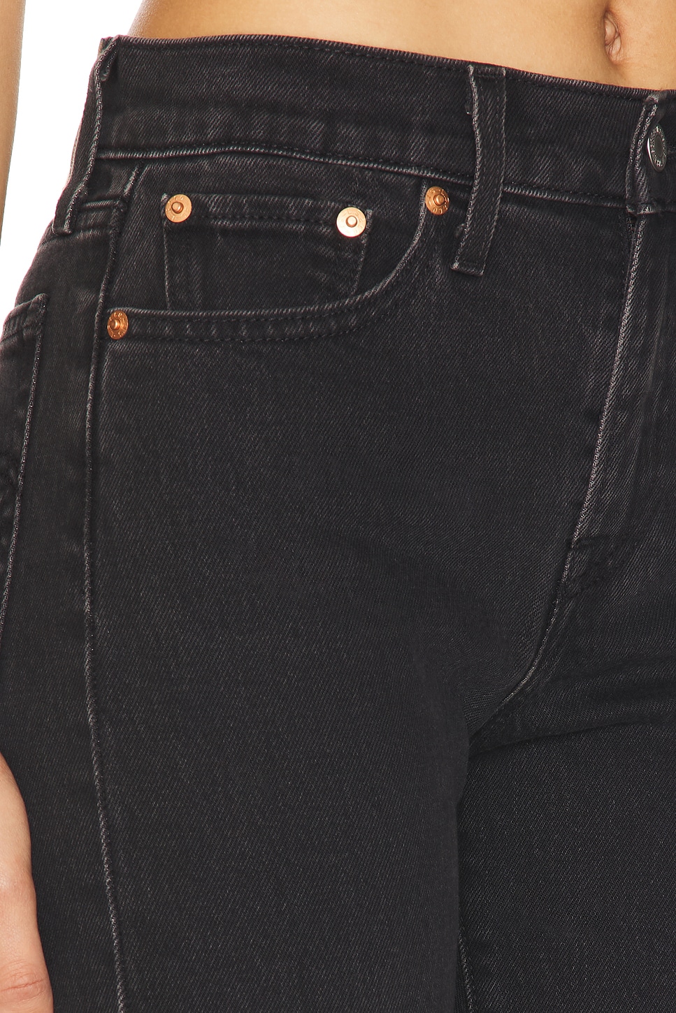 Levi's Wedgie Capri Jeans in She's Jeans in The Zone thumbnail