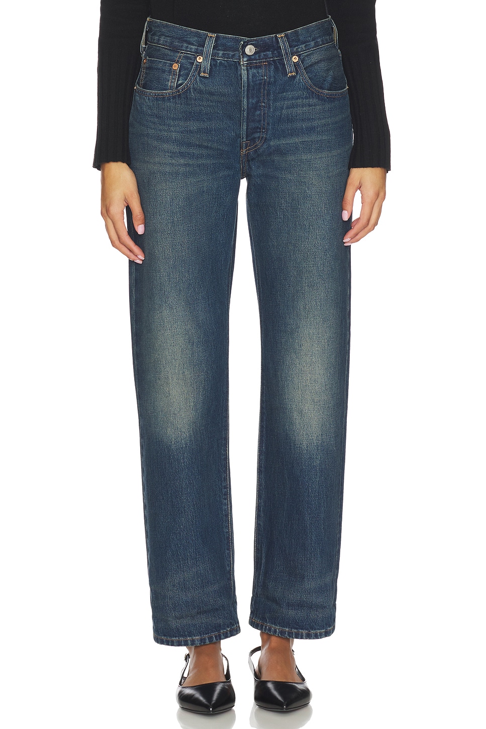 LEVI’S / 90's 00's 501 art denim pants LEVI'S 501 '90s Jeans in Educate In Arts Selvedge | REVOLVE