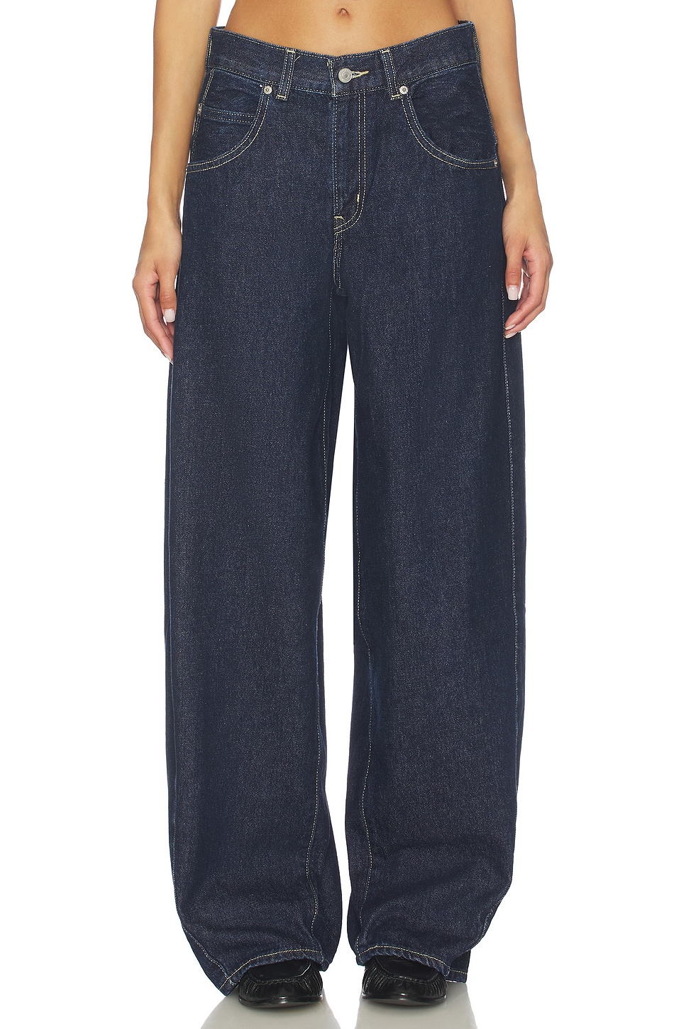 LEVI'S Super Baggy Barrel Jeans in Shaded View | REVOLVE
