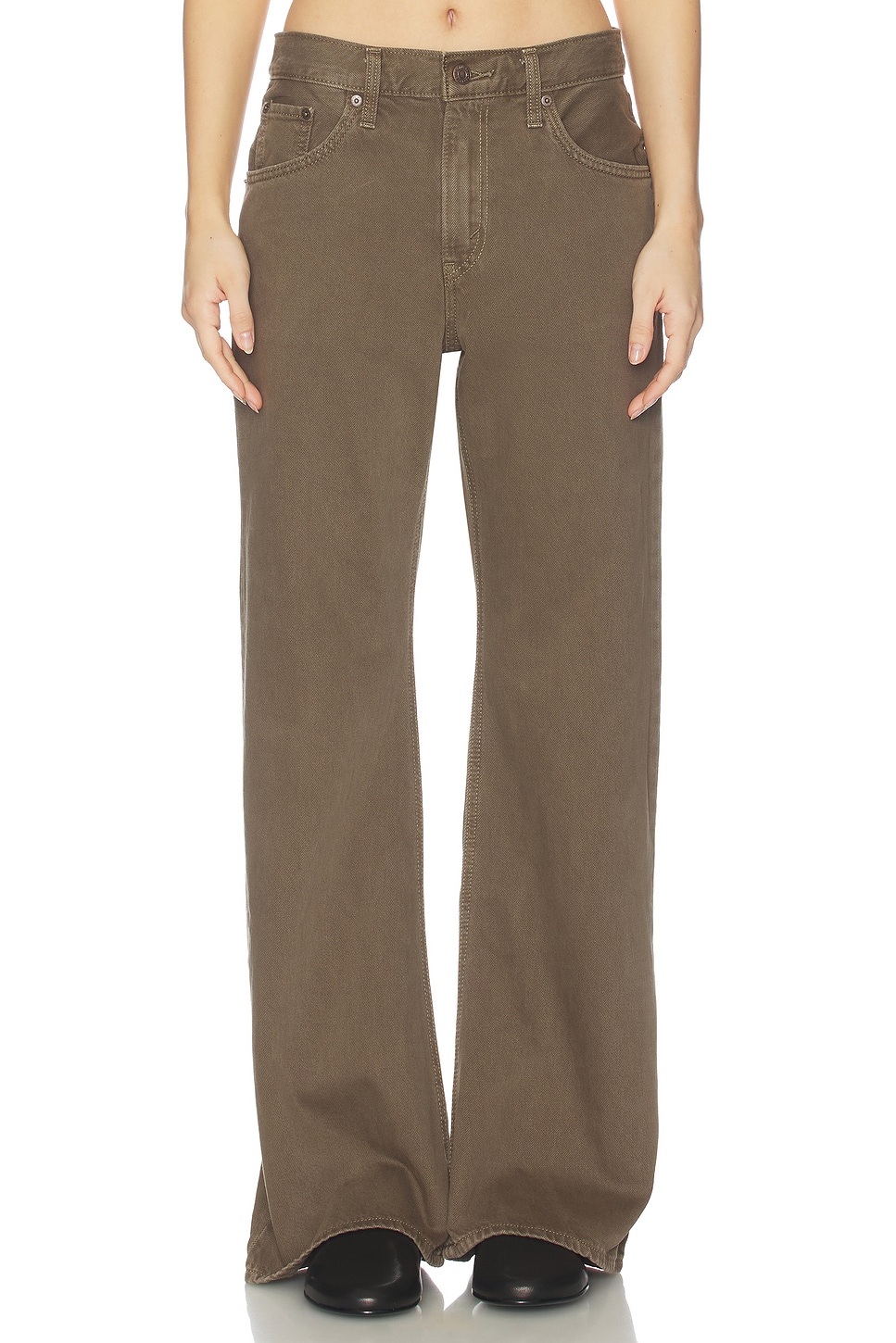 LEVI'S ブーツカット - Washed Canteen Clean | REVOLVE