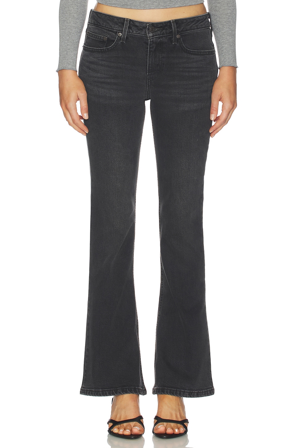 Slim Bot LEVI'S Low Slim Boot Jeans in Rodeo Princess | REVOLVE