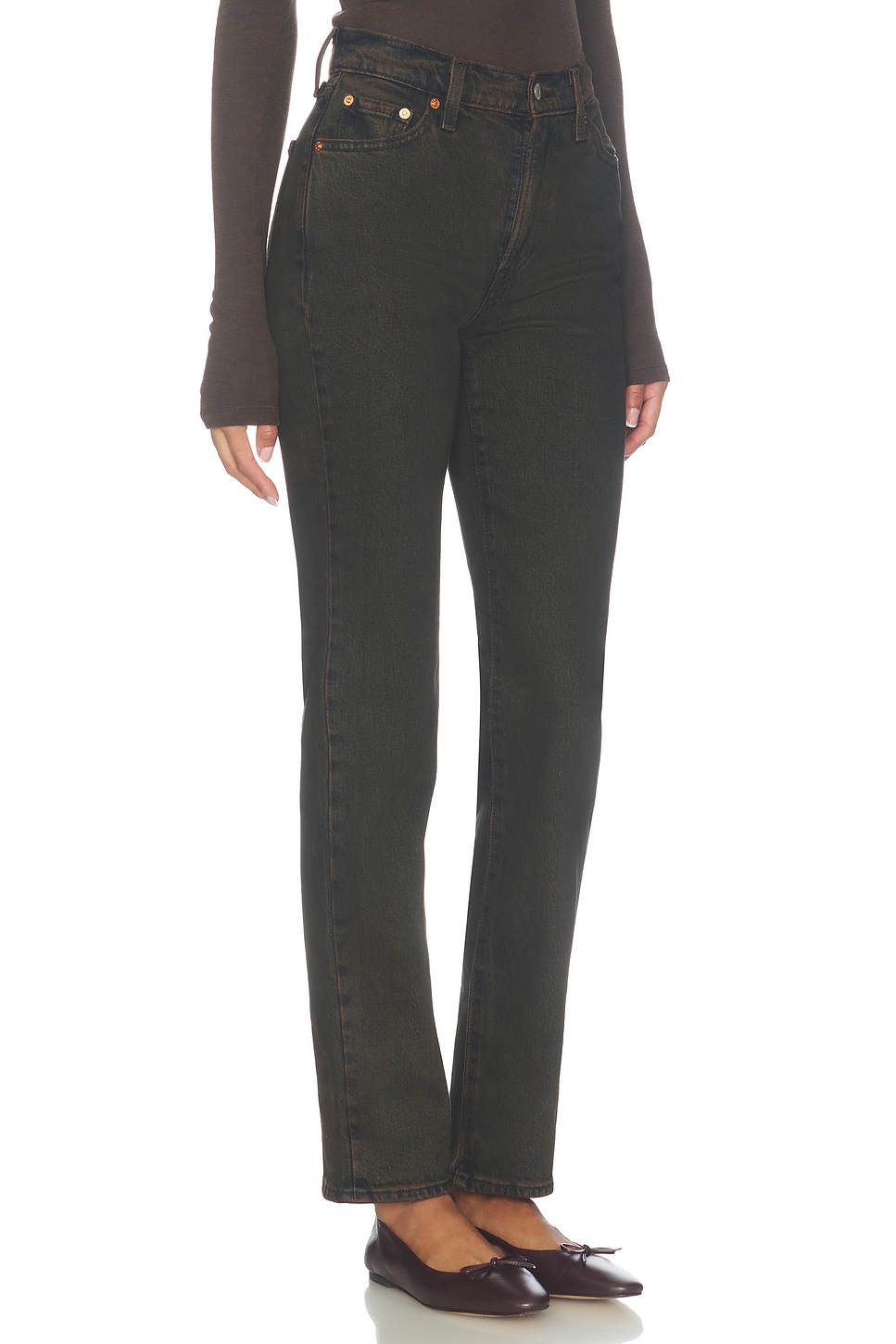 Levi's Ribcage Slim Straight Jean