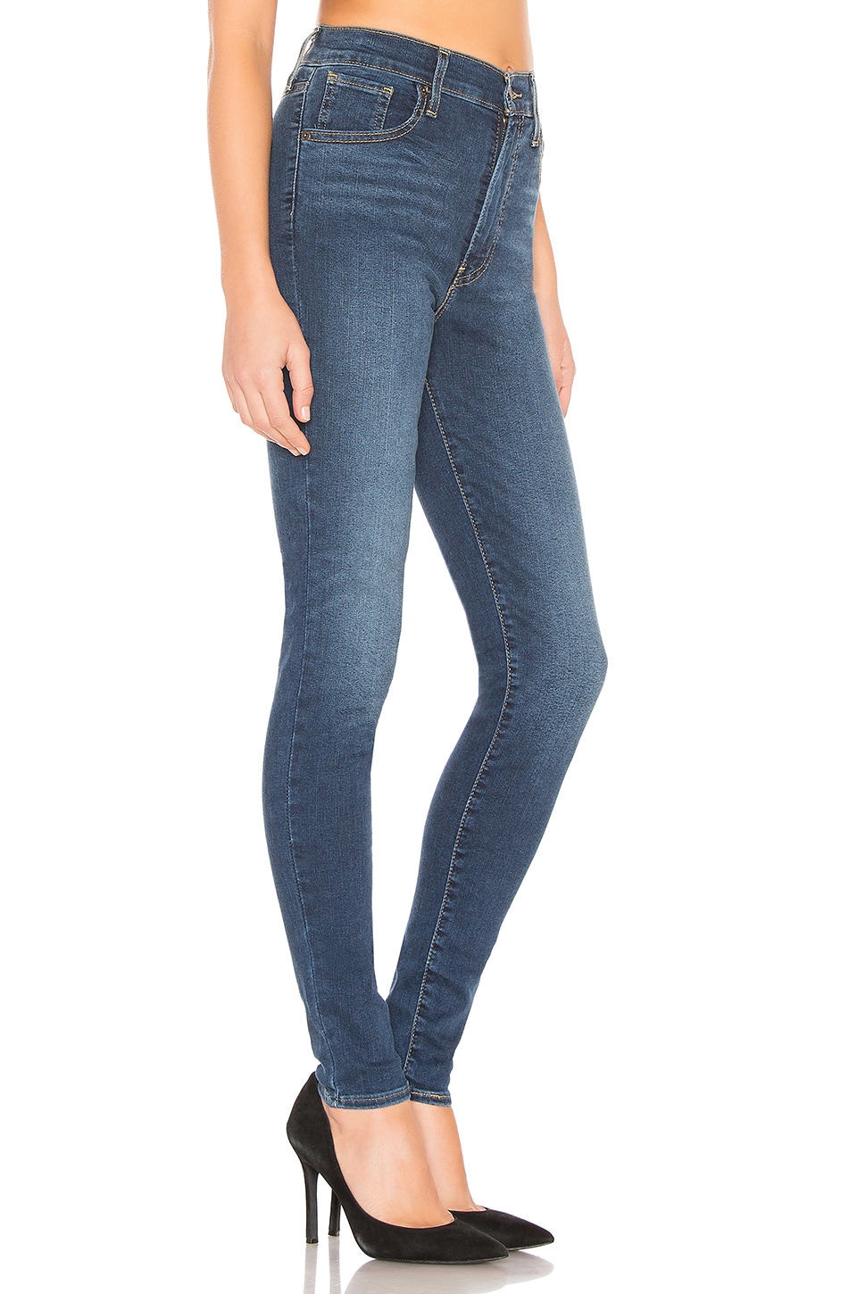 LEVI'S Mile High Super Skinny in Breakthrough Blue | REVOLVE