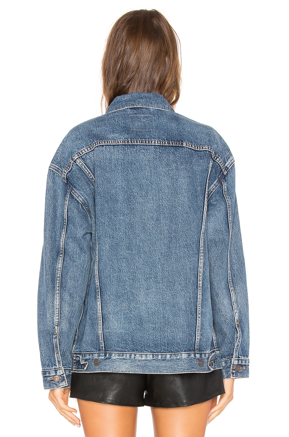 baggy jean jacket womens