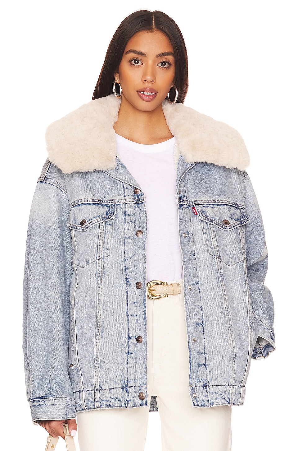 LEVI'S XL Sherpa Trucker in The Other Way | REVOLVE