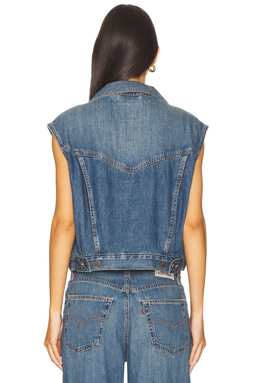 Flaxing LEVI'S Shrunken 90s Vest in Stop Flaxing Vest | REVOLVE