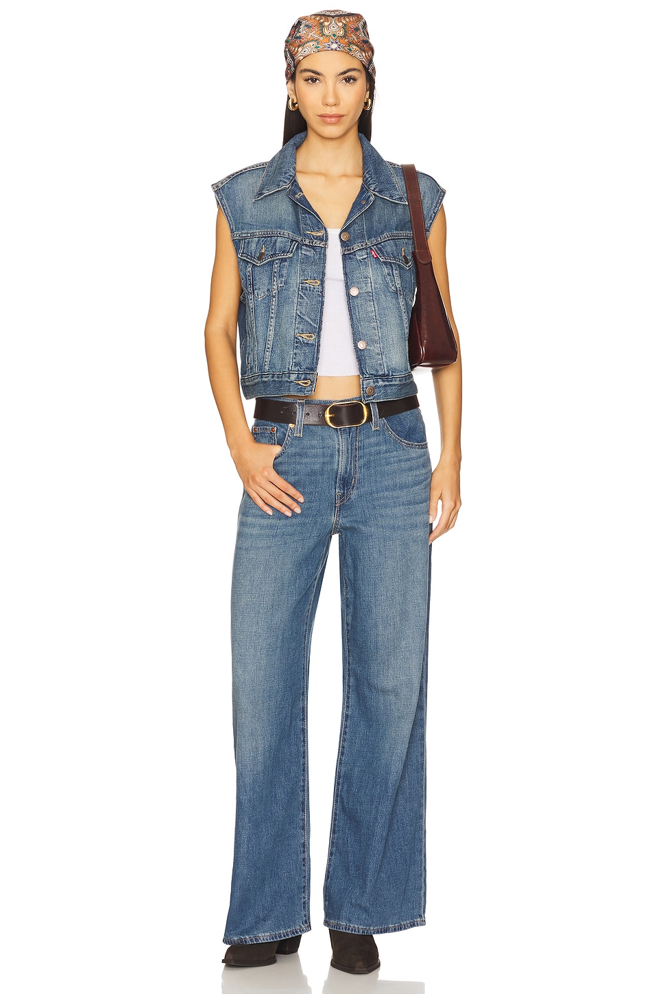 Flaxing LEVI'S GILET SHRUNKEN 90S en Stop Flaxing Vest | REVOLVE