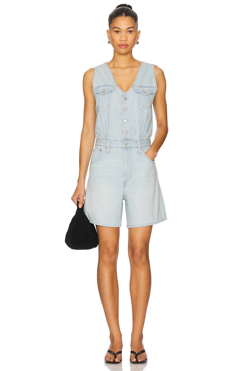 Vest Romper - Thumbnail 1