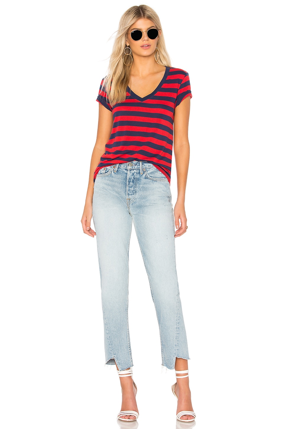 levi's v neck t shirt womens