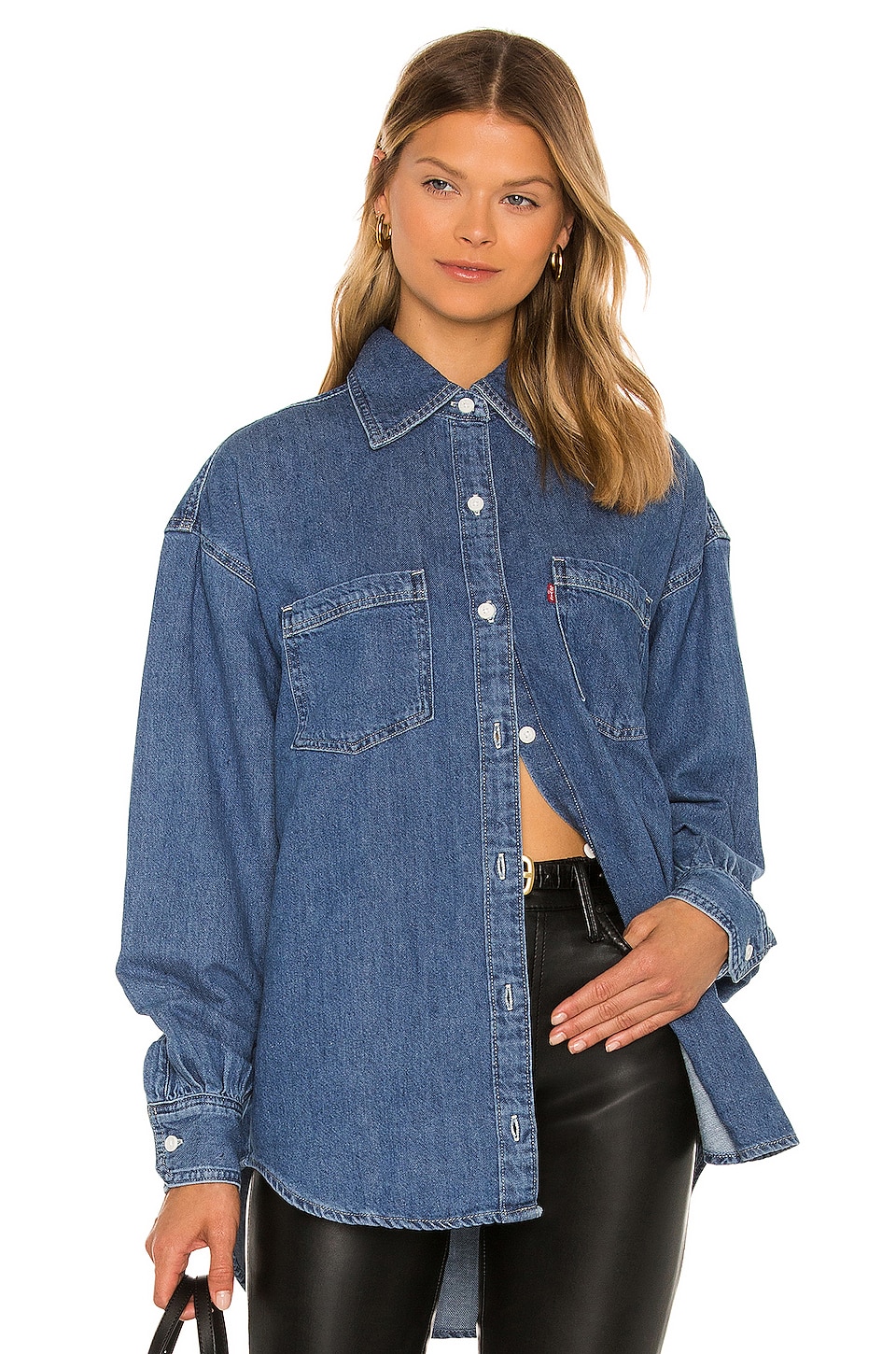 LEVI'S Remi Utility Shirt in Quite Frankly | REVOLVE