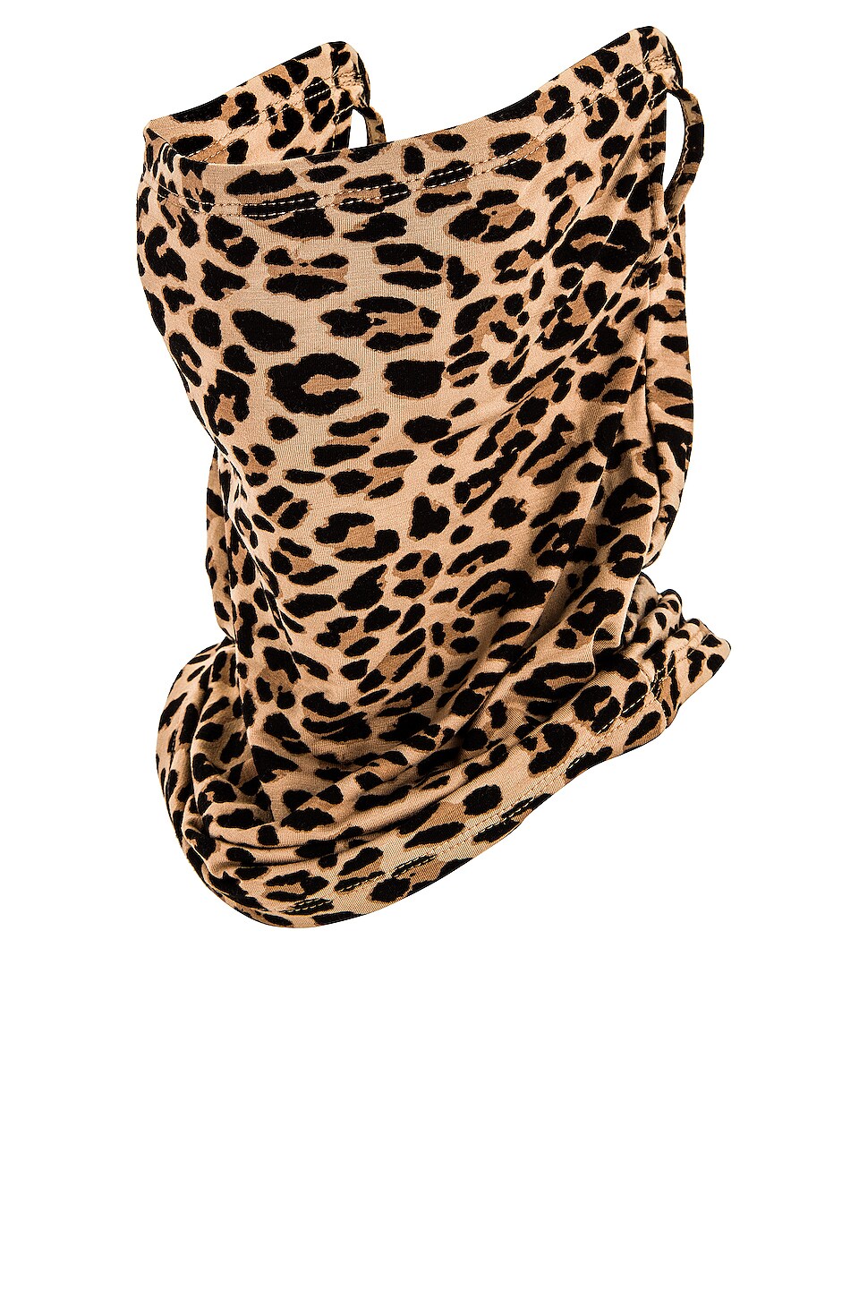 Lele Sadoughi Gaiter Face Mask Leopard