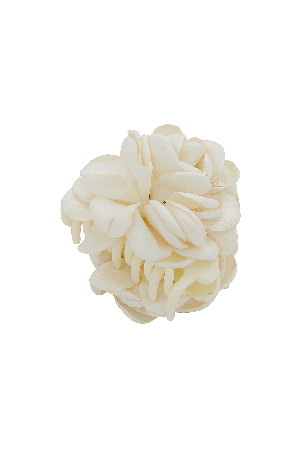 Lele Sadoughi Peony Flower Claw Clip in Ivory | REVOLVE