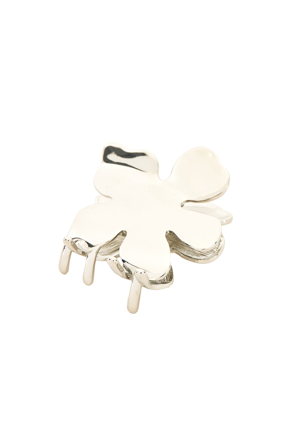 Lele Sadoughi Lily Claw Clip in Silver | REVOLVE display picture 1