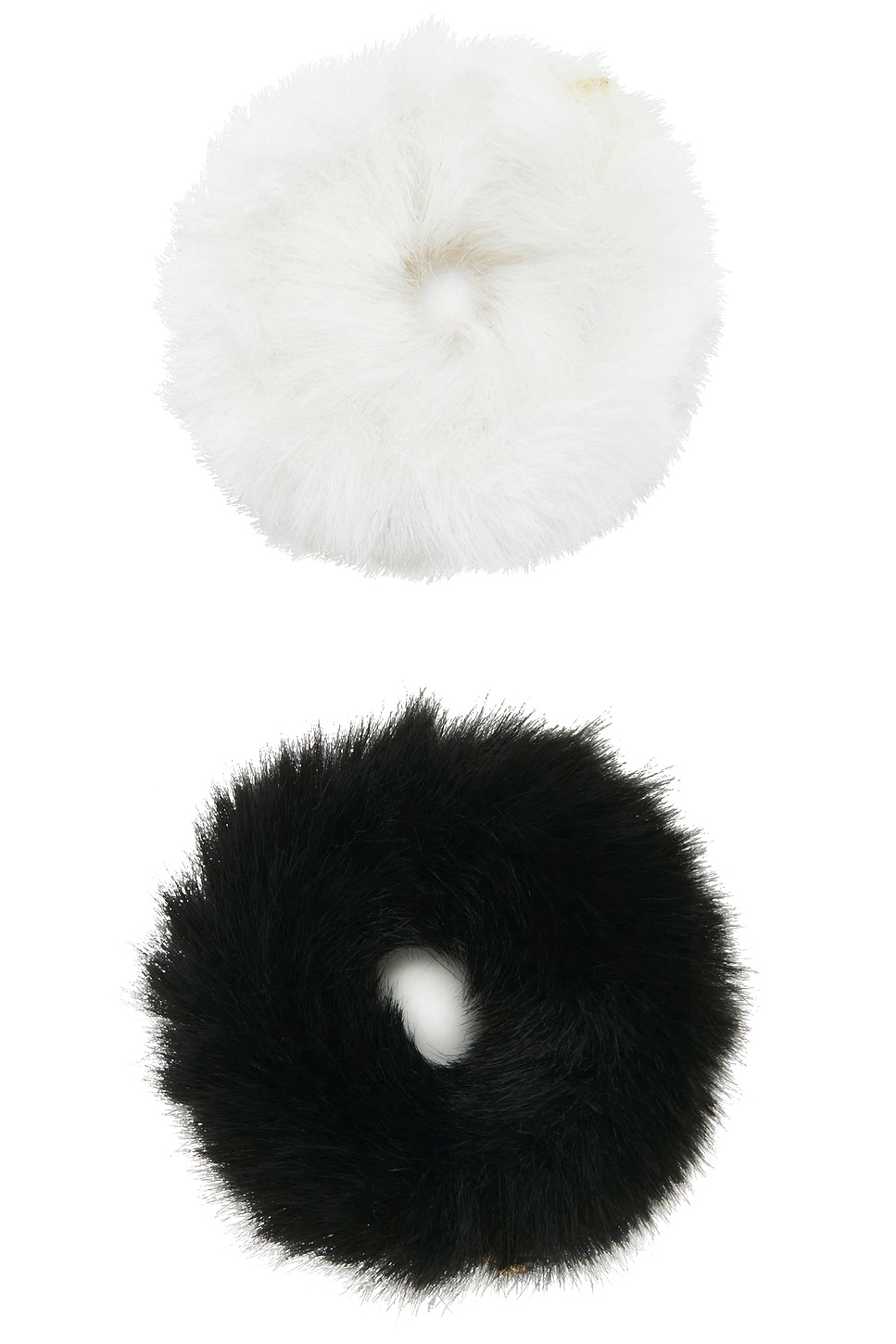 Lele Sadoughi Scrunchies set of 2 Lele Sadoughi Aspen Faux Fur Scrunchies, Set of 2  main image 4
