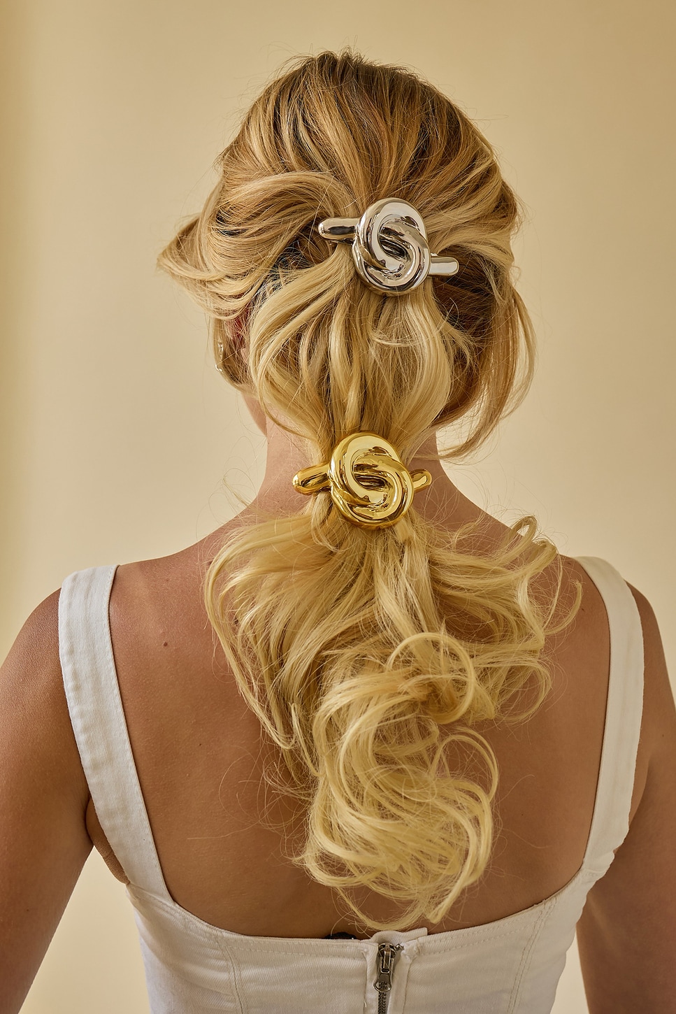Glossy Knot Barrette - Thumbnail 3