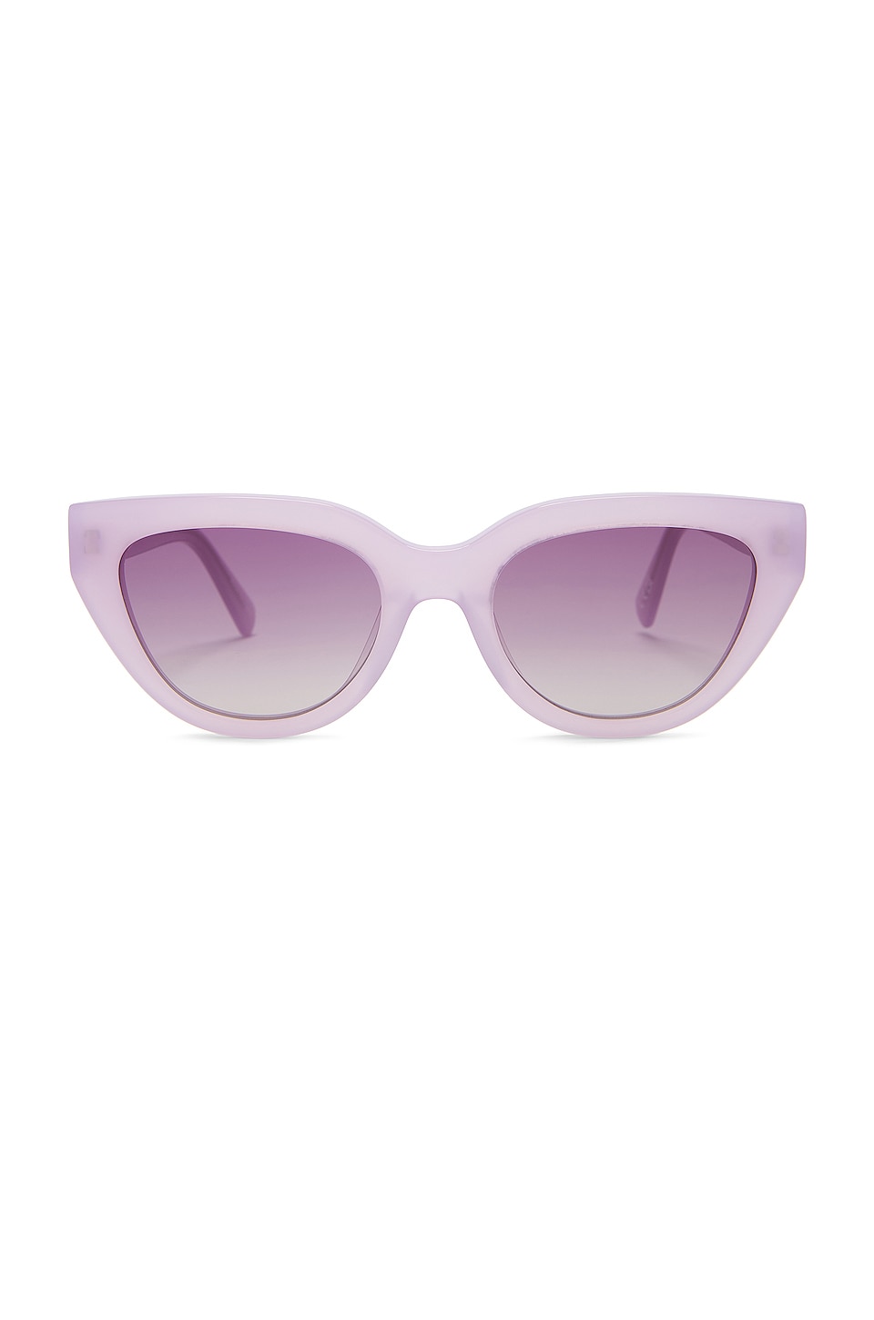 LoveShackFancy Ellana Sunglasses in Earl Grey | REVOLVE