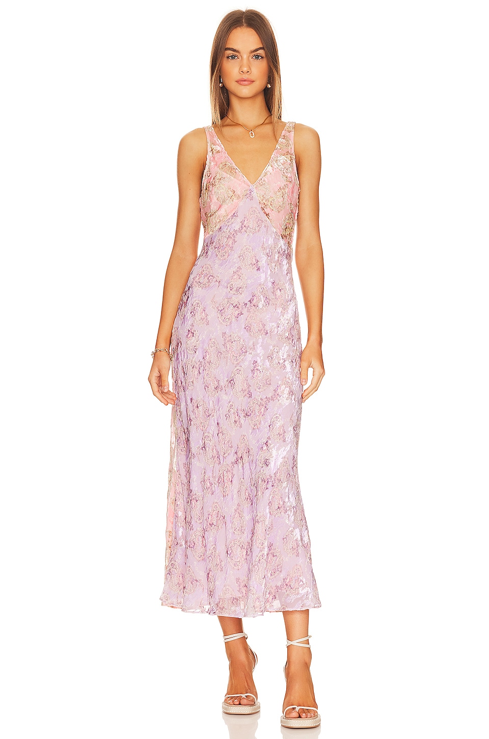 LOOK 650 DIAMANTE SLIP DRESS main image 1