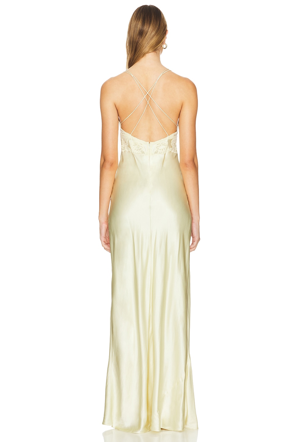 chinese dress ladies CRUSH BIAS MAXI SLIP | WHITE | THIRD FORM | Women's Fashion on Sale | Shop  Now — THIRD FORM main image 1