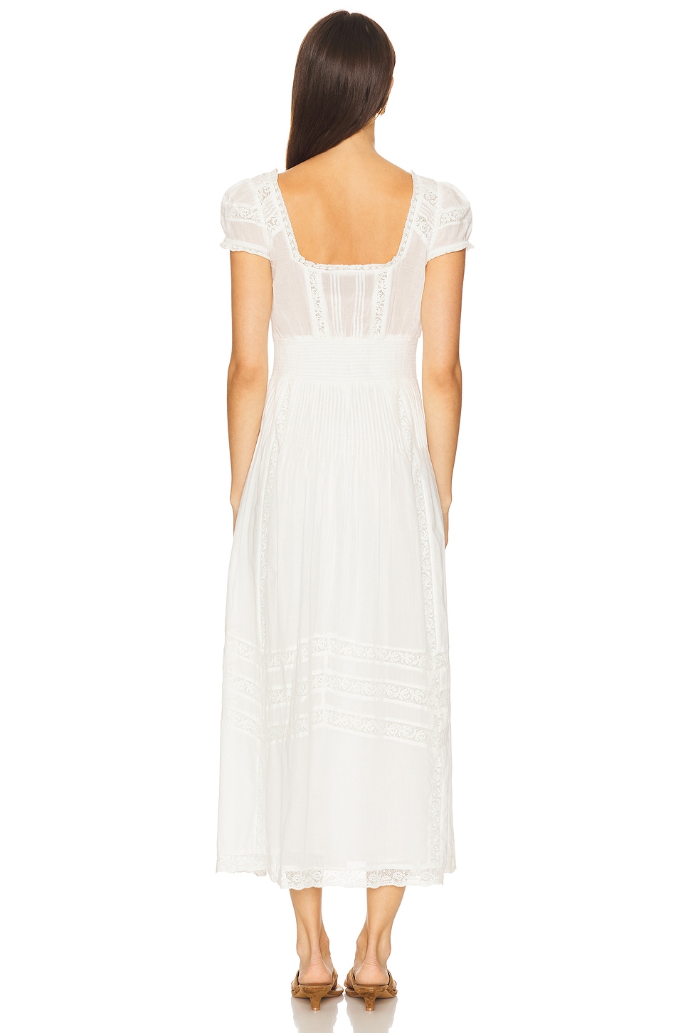 LoveShackFancy Suvi Dress in White | REVOLVE