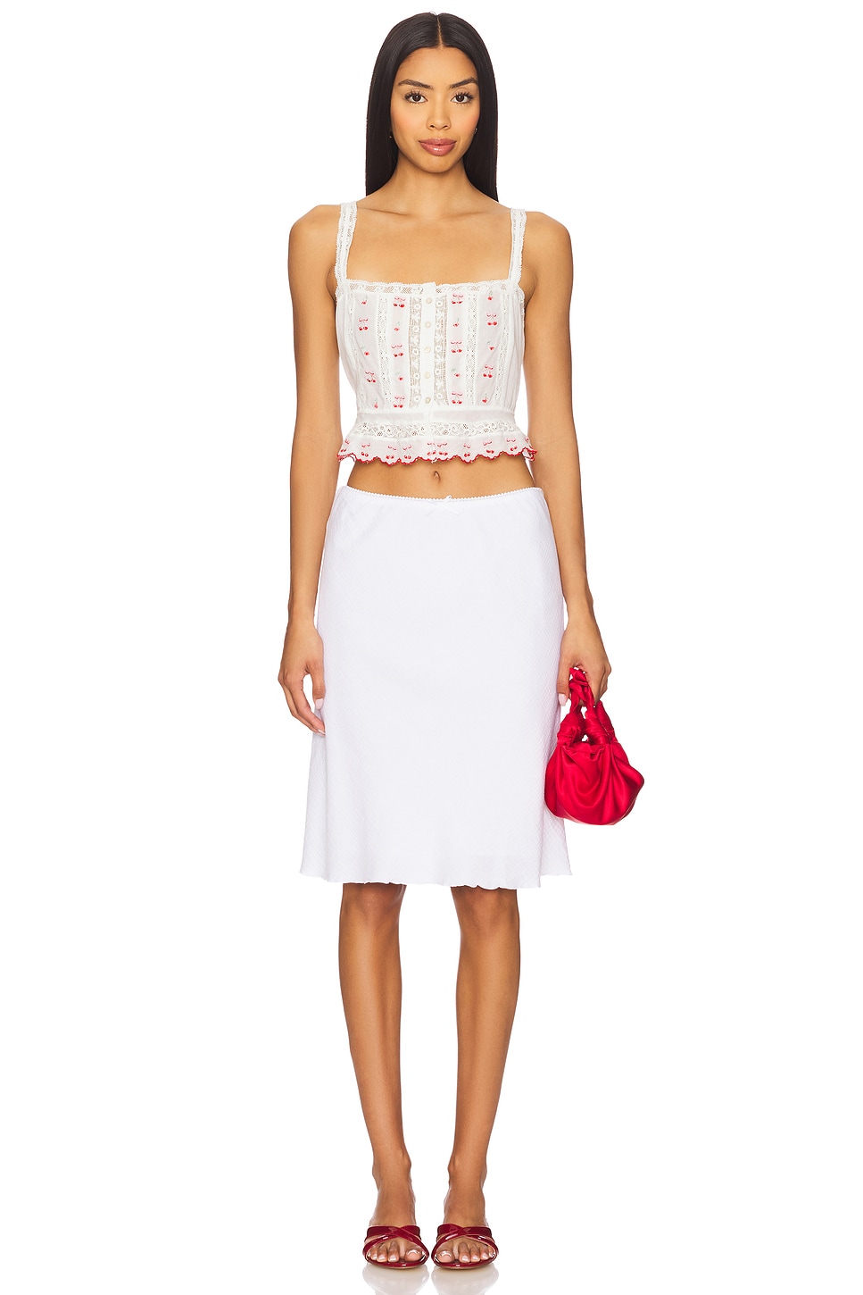 LoveShackFancy Vietta Top