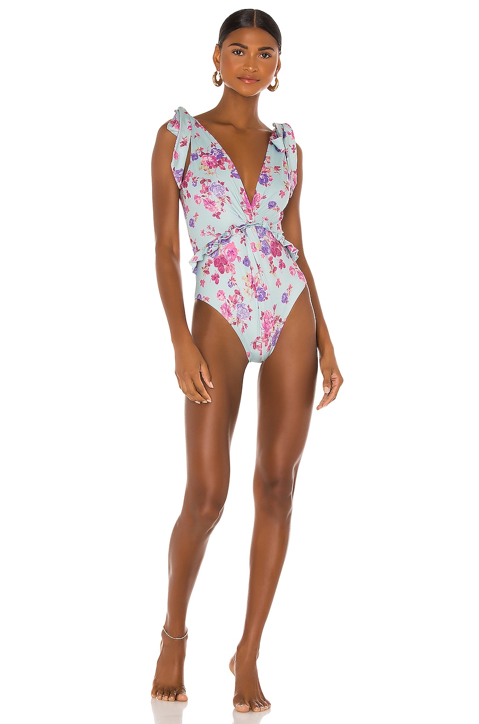 love shack fancy one piece bathing suit