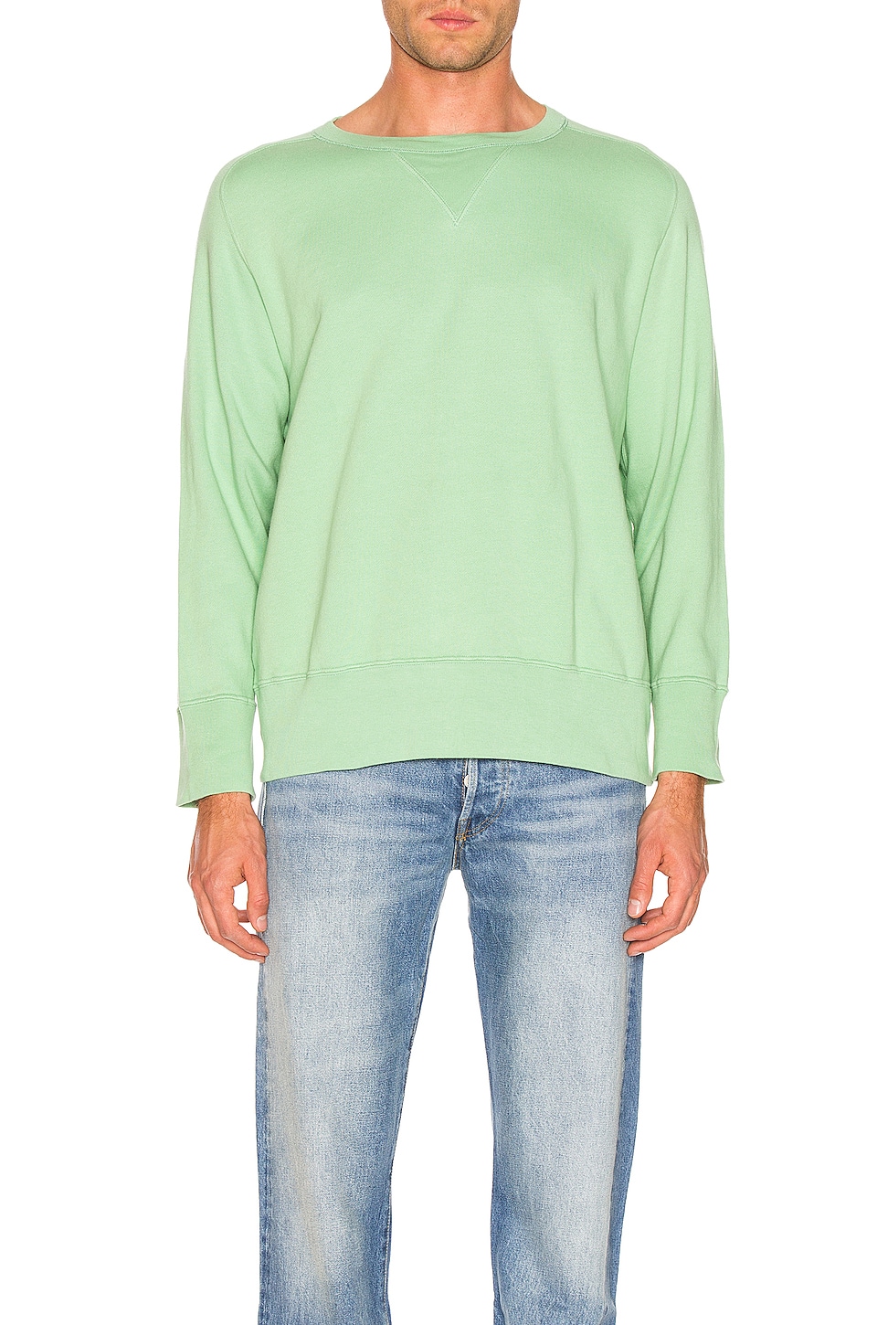 LEVI'S Vintage Clothing Bay Meadows Sweatshirt in Mint Green | REVOLVE
