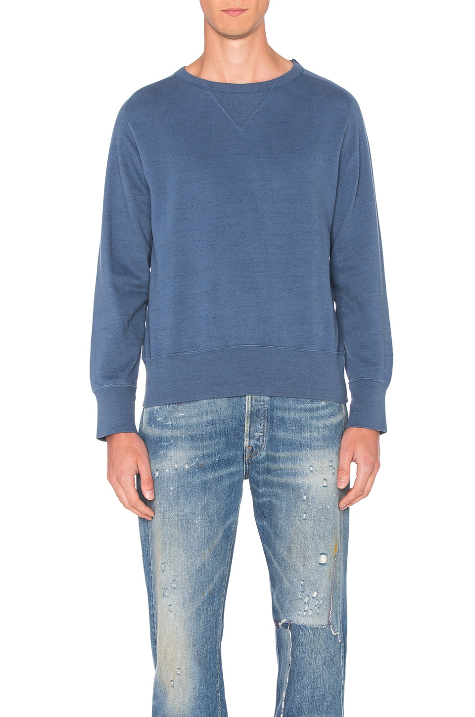 LEVI'S Vintage Clothing Bay Meadows Sweatshirt in Blue Note Mele | REVOLVE