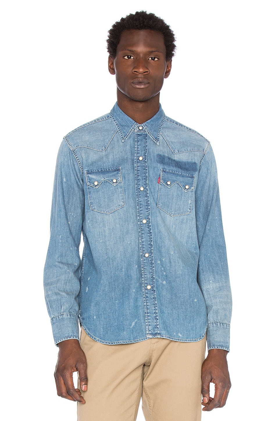 LEVI'S Vintage Clothing 1955 Sawtooth in Bullwhacker | REVOLVE